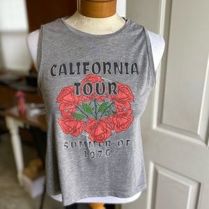 California tour summer of 1976 crop top!